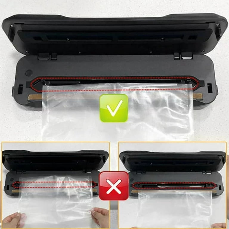 Household Megawise Vacuum Sealer With 15 Bags Automatic 90W Food Packing  Machine For Dry & Moist Foods From King128, $29.71