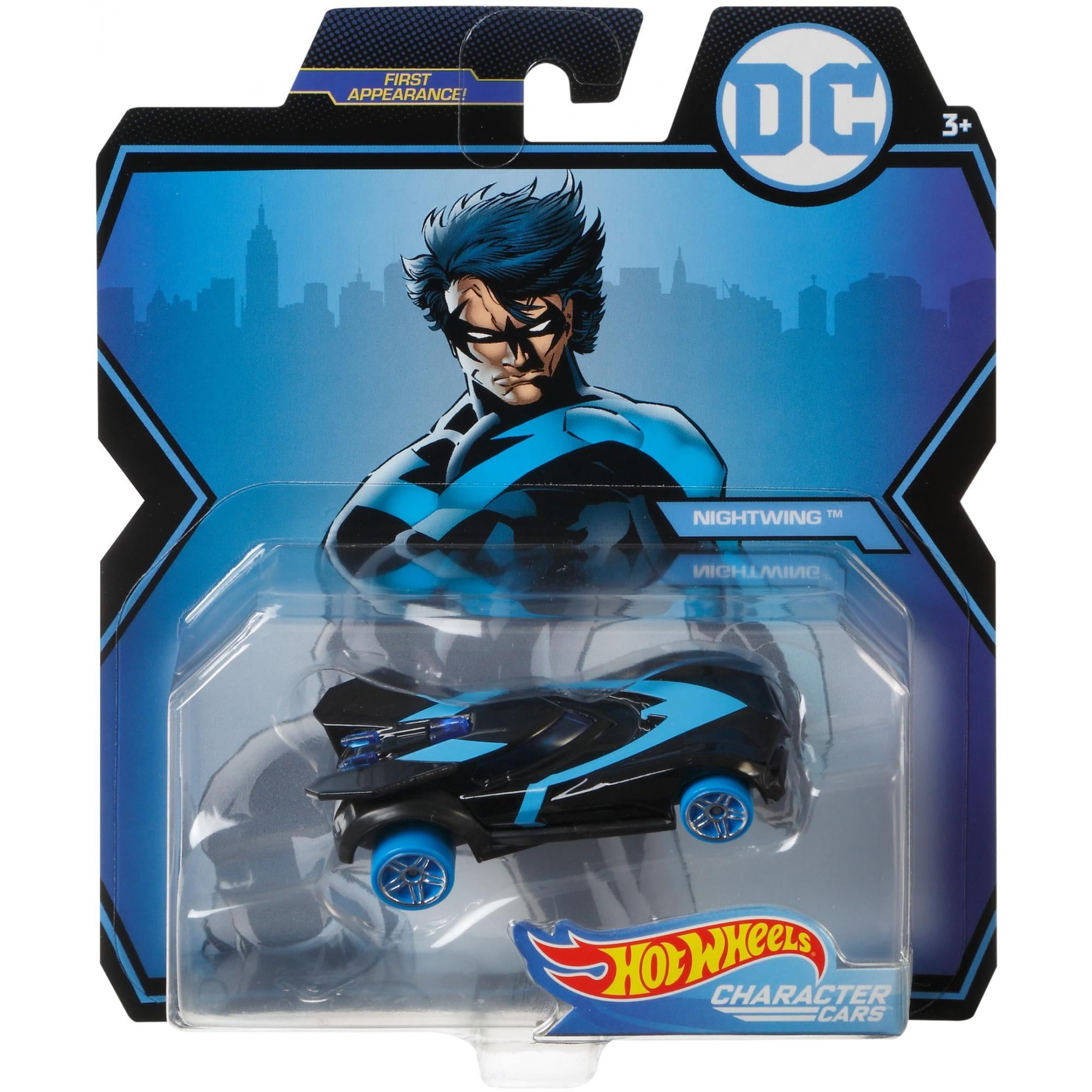 Nightwing 2019 Hot Wheels DC Comics Character Cars Case K
