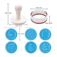 thumbnail image 2 of Binmer Christmas Embossed Set Christmas Cookies Cake Baking Embossed-12pcs, 2 of 5