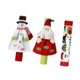 thumbnail image 4 of 3 piezas de cubiertas de manija de refrigerador de Navidad, decoración navideña, lindos y prácticos guantes protectores de Papá Noel para adornos de, 4 of 9