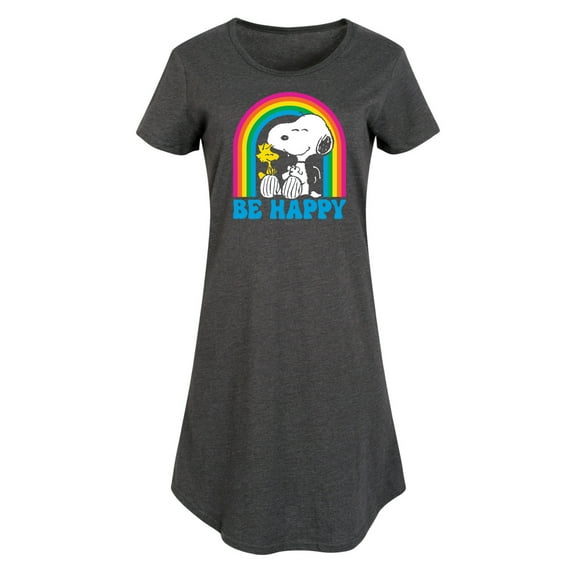 Peanuts - Be Happy Rainbow - Women's Any Way Dress