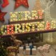 thumbnail image 2 of FELIZ NAVIDAD para decoraciones navideñas, decoración interior del hogar, decoraciones navideñas, letras LED, luces navideñas, 2 of 4