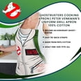 thumbnail image 7 of Ghostbusters Cooking Apron | Peter Venkman's Uniform Grill Apron | 100% Cotton, 7 of 7