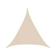 thumbnail image 1 of Kieccall Triangle Sun Shade Tarp Uv Protection Canopy For Garden Swimming Pool And Patio Cover, 1 of 6