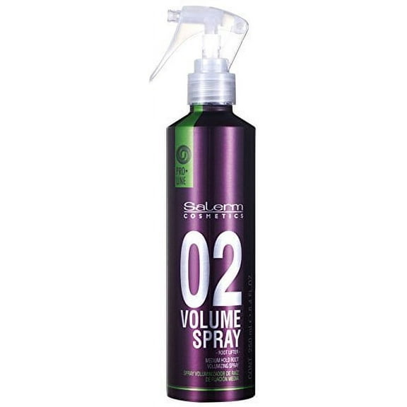 Salerm Cosmetics 02 Pro Line Volume Spray Medium Hold Root -Size 8.4 oz