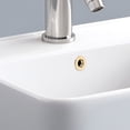 thumbnail image 1 of WHAMVOX 6Ud Anillo Decorativo Dorado Para Rebosadero De Lavabo Con Acabado En, 1 of 7