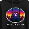 thumbnail image 3 of Yellowstone  - Y Brand Sunset  - Juniors Cropped Pullover Hoodie, 3 of 6