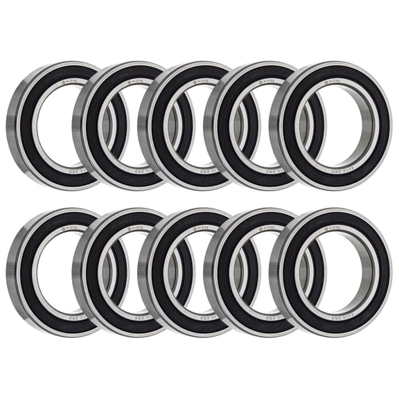Niche Wheel Bearing 6010-2RD 50x80x16mm Single Row Deep Groove 10 Pack 519-CBB2272R