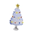 thumbnail image 4 of Escultura de Figura de Navidad Soledad Azul Blanco, 4 of 9