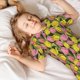 thumbnail image 5 of Balery Tulips Flowers Conjunto de Pijama Infantil de Manga Corta con Estampado – Ropa de Dormir de Algodón Suave-XX-Large, 5 of 6