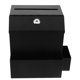 thumbnail image 1 of HAMPPLIES Caja De Votación Con Y Cerradura Para Elecciones Escolares Y Oficina, 1 of 7