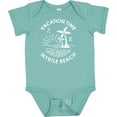thumbnail image 3 of Inktastic Vacation Time in Myrtle Beach Boys or Girls Baby Bodysuit, 3 of 5