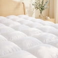 thumbnail image 2 of Nestl Full Mattress Topper, Extra Thick Cooling Mattress Pad, Fits up to 18” Mattress, 2 of 7