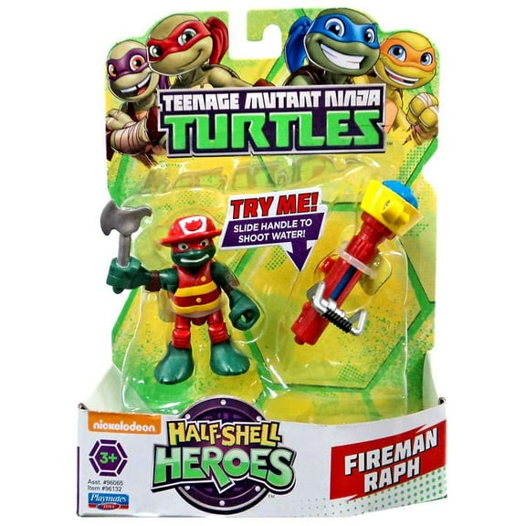 Teenage Mutant Ninja Turtles Rescue Raph with Fire Hose
