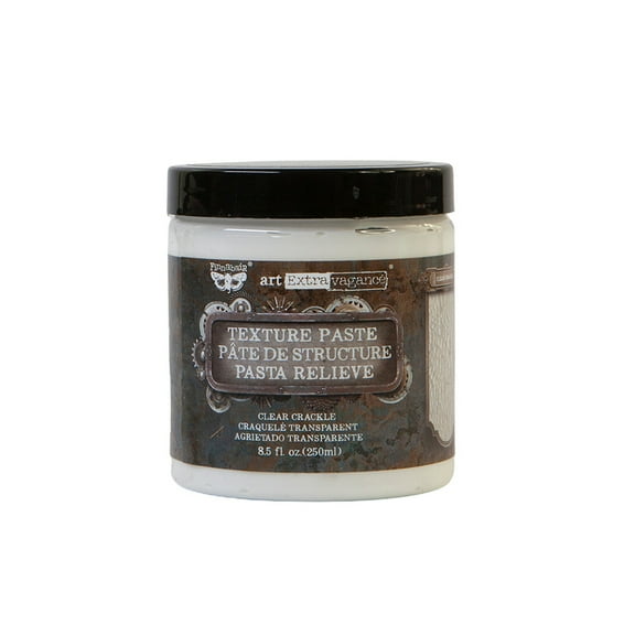 Finnabair Art Extravagance Texture Paste 8.5oz-Clear Crackle