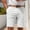 (Fashion 82)White, variant on Aimik Men's Golf Chino Shorts Belted Waist Slant Pockets Wrinkle-Resistant Summer Shorts for Business Casual Work Holiday
