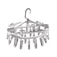 thumbnail image 1 of Percha Plegable Giratoria Para Secar Ropa Con 24 Pinzas gris, 1 of 5