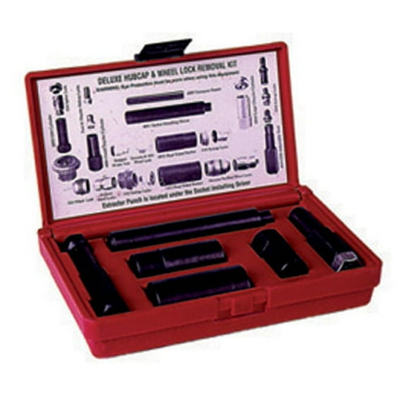 Lock Technology 4000 Hubcap and Wheel Lock Removal Kit, 6 Piece