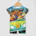 thumbnail image 4 of Scooby Doo Baby Boys Girls Rompers Short Sleeve One Piece Bodysuit Jumpsuits Infant Outfit Clothes 0-3M, 4 of 8