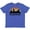 Vintage Royal Blue, variant on Inktastic Atlanta Georgia Skyline Vintage Youth T-Shirt