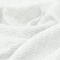 thumbnail image 2 of Orient Originals - Classic Cotton Twill - Super Soft Premium Herringbone Thermal Blanket - Soft & Snuggly - Twin White, 2 of 7