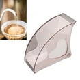 thumbnail image 4 of Coffee Filter Holder, Coffee Filter Paper Dispenser Rack Plastic Flexible Rotation  For Cafe Black,White, 4 of 8