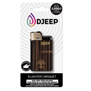 DJEEP Pocket Lighter, BOLD Collection, Assorted Wooden Designs, 1 Count (Colors May Vary)