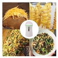 thumbnail image 3 of Zucchini Noodle Maker, Ergonomic Handheld Spiralizer Vegetable Cutter For Restaurant, 3 of 7