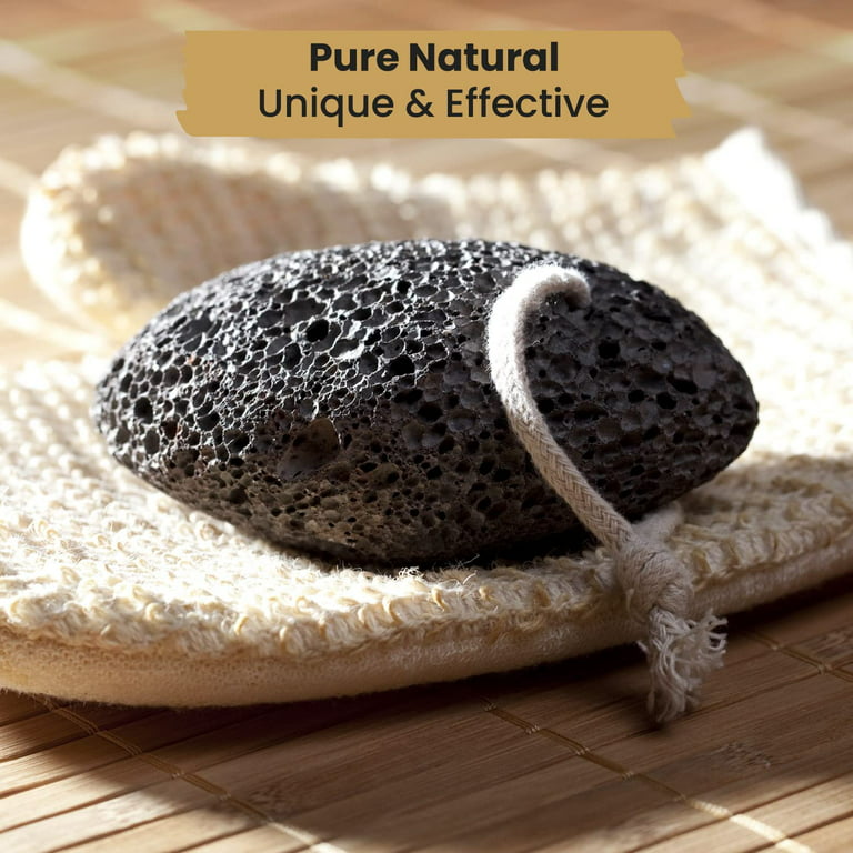 Vridale Pumice Stones for Feet Lava Pumice Stone Foot File Callus Removal  Foot Scrubber for Hands Care Foot Exfoliation Dead Skin Remover with Handle