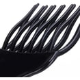 thumbnail image 2 of Peine afro Brillar Dientes anchos de plástico para cabello rizado negro, 2 of 5