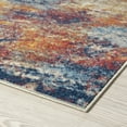thumbnail image 4 of Chelsea Contemporary Abstract 5'3'' x 7'3'' Multicolor Polypropylene Indoor Area Rug, 5' x 7', 4 of 7