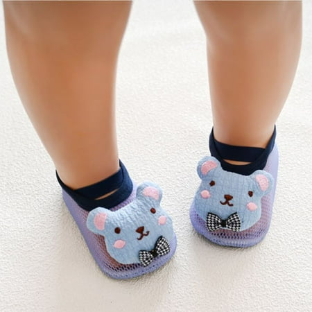 

Hunpta Toddler Shoes Animal Kids Boys Girls Socks Barefoot Aqua Shoes Socks Non Slip Floor Cartoon Mesh Infant Sneakers Shoes