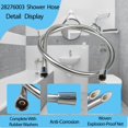 thumbnail image 3 of Manguera de ducha SMZTools de 160 cm para Hansgrohe, cromada, 3 of 7