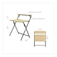 thumbnail image 3 of SOFSYS Modern Folding Desk 863 (Two-Tier) Home Office Small Computer Desk, 3 of 8