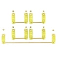 thumbnail image 2 of Estabilizadores Atornillables Sunnimix Para Teclado Mecánico MX Amarillo 1 6.25U 4 2U, 2 of 8