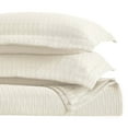 thumbnail image 3 of Superior Calvert Cotton Matelasse Bedspread Set, Full, Ivory, 3 of 8