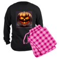 thumbnail image 6 of CafePress - Shiny Jack O' Lantern - Men's Long Sleeve Loose Fit Cotton Dark Pajama Set, 6 of 7
