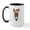 White/Black Inside, variant on CafePress - Santa Donkey! Large Mug - 15 oz Ceramic Large White Novelty Mug