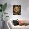 thumbnail image 5 of 12x16 inch Tarot Cards Sun Canvas Hanging Picture,Indoor Home Bedroom,Man Cave,Study,Apartment Wall Decor Poster Prints,Charm Tarot Cards Sun Vintage Style Oil Painting&nbsp;Wall Art,For Cafe,Bar, 5 of 6