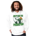 thumbnail image 3 of Popeye St Paddys Try To Pinch Me Hoodie Sweatshirt Women Men Brisco Brands M, 3 of 6