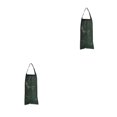 thumbnail image 4 of tamizeot Planting Bag Convenient Portable Hanging Plant Strawberry Bags Flower Vegetable Greenhouse Container Pot Storage Dark Green 2Set, 4 of 6