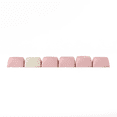 thumbnail image 4 of Juego de Teclas Rosa y Crema con Animales Kawaii, Resistente al Desgaste, 4 of 4