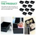 thumbnail image 2 of Rectangular Nursery Pot Plant Germination Plate Sowing Tray Pp Suculentas Indoor 10 Pcs, 2 of 6
