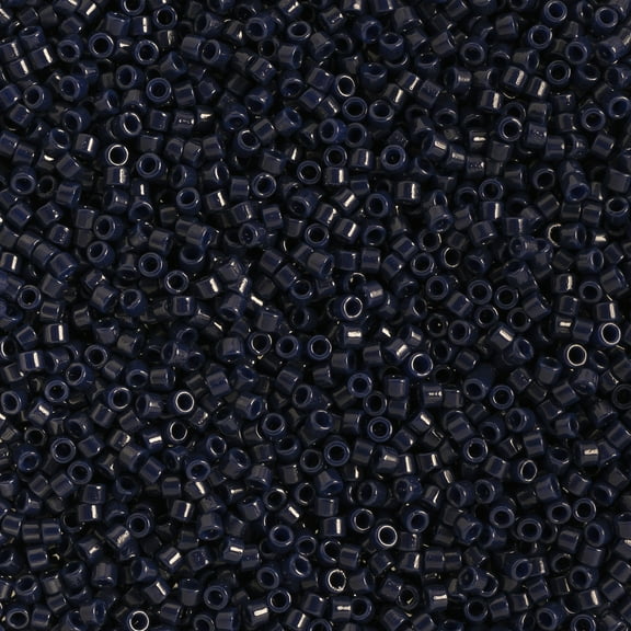 Miyuki Delica 11/0 - Cobalt Blue OP. Dyed Duracoat DB2144 - 5.2gms Vial of Japanese Glass Beads
