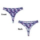 thumbnail image 3 of Fotbe Skull Flower Tanga Sin Costuras para Mujer con Estampado – Panties Invisibles, Transpirables y Cómodos para Uso Diario-4X-Large, 3 of 6