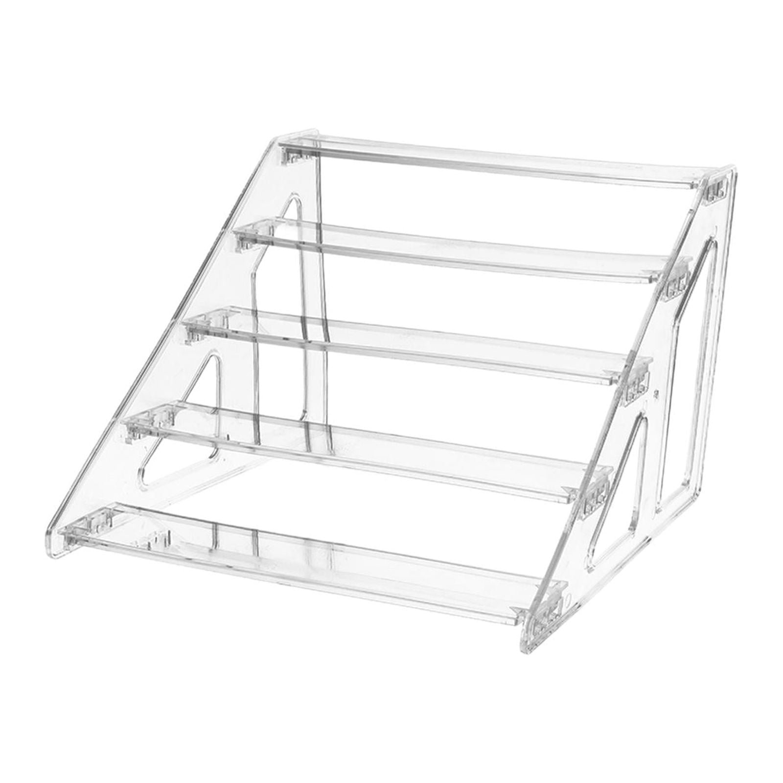 Display Shelf Nisorpa 5 X Acrylic Display Risers Stand Clear Riser ...
