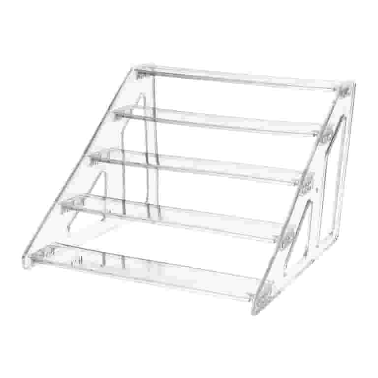 Retail Case Riser Display Shelf Nisorpa 5 X Acrylic Display Risers Stand Clear Riser ...