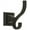 Bronze, variant on Alno A7499-BRZ Manhattan Robe Hook Bronze