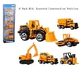 thumbnail image 2 of PVCS 6 Pack Mini Assorted Construction Vehicles & Car Toys For Children Gift for Kids, 2 of 9