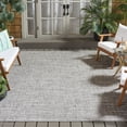 thumbnail image 4 of Safavieh Beach House Nikola Geometric Indoor/Outdoor Area Rug, Gray/Ivory, 5'1" x 7'6", 4 of 8